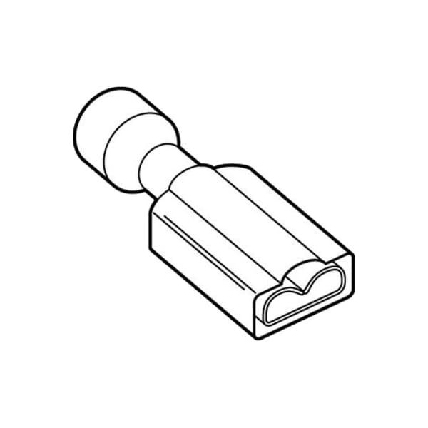 Female Disconnect, Nylon, 22-18AWG, PK50